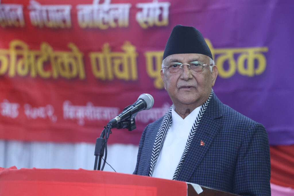 कहिले—कहिले अराजनीतिक कदम पनि चाल्नुपर्छः प्रधानमन्त्री ओली