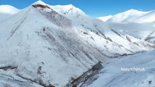 चीनमा पहिरोमा परी ३ जनाको मृत्यु, ७ जना बेपत्ता