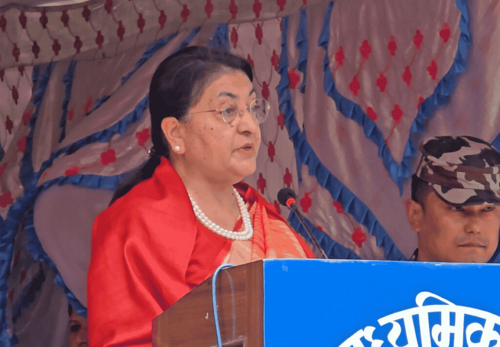 समृद्ध नेपाल र सुखी नेपालीको राष्ट्रिय लक्ष्य हाँसिल गर्न विज्ञान तथा प्रविधिको प्रयोग अपरिहार्यः पूर्वराष्ट्रपति भण्डारी