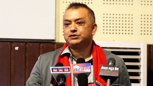 सार्वजनिक यातायातको क्षेत्रमा निजी लगानी सुरक्षित गर्दै अघि बढ्नेपर्नेमा काँग्रेस महामन्त्री थापाको जोड
