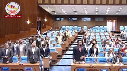 संसदमा रास्वपा र राप्रपाको अवरोध कायमै