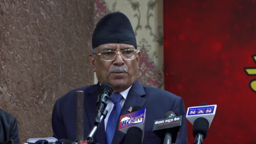 विपद् नआउँदासम्म त्यसको तयारीमा ध्यान नदिने प्रचलन अन्त्य गर्नुपर्छः अध्यक्ष प्रचण्ड