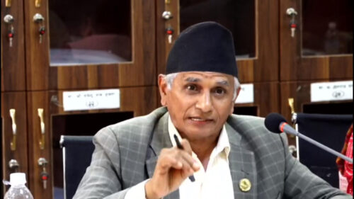 विधेयक पारित हुन सरकारकै कारण ढिलाइ भइरहेको छः प्रमुख सचेतक पाण्डे