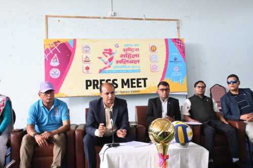 पोखरामा प्रचण्ड कप राष्ट्रिय महिला भलिबल प्रतियोगिता हुने