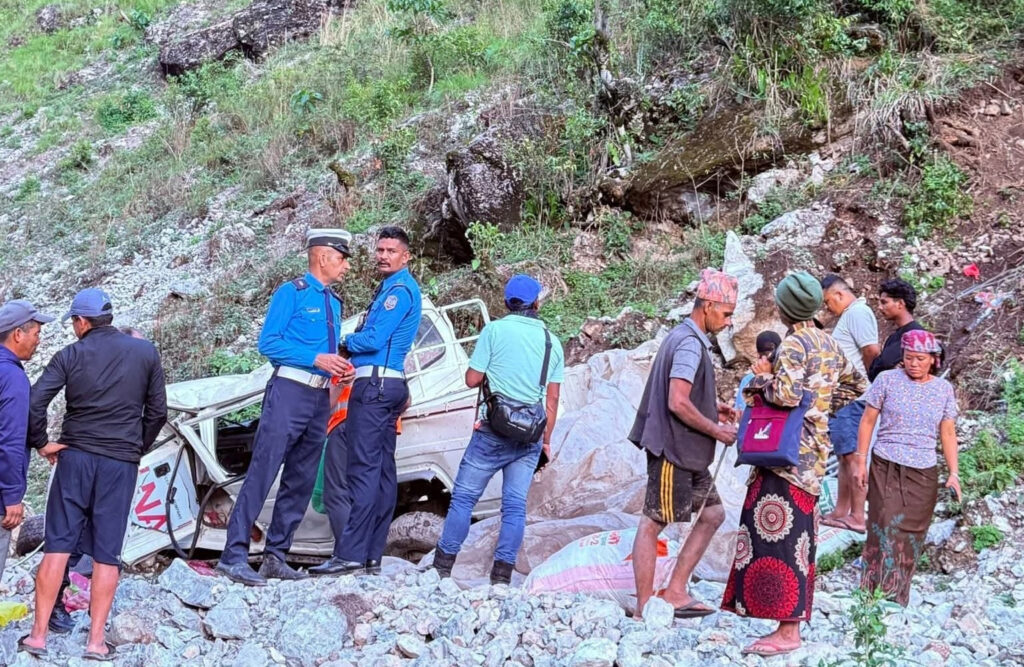 बागलुङ जिप दुर्घटनामा परि मृत्यु हुनेको संख्या चार पुग्यो