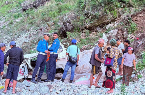 बागलुङ जिप दुर्घटनामा परि मृत्यु हुनेको संख्या चार पुग्यो