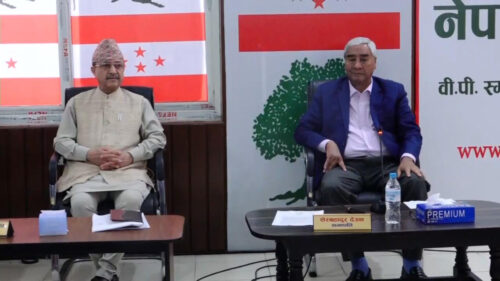 नेपाली कांग्रेस केन्द्रीय कार्यसमितिको बैठक जारी