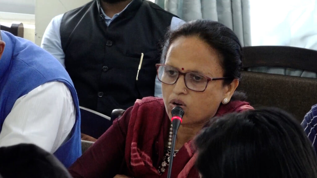 संसदीय समितिमा राजनीतिक दलका प्रमुख सचेतकको ह्वीप मानिँदैनः सांसद रेखा शर्मा