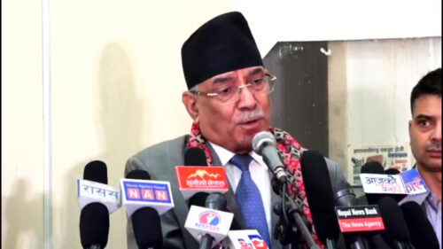 नेपालमा अहिलेको मुख्य दुश्मन राजतन्त्र होइनः अध्यक्ष प्रचण्ड