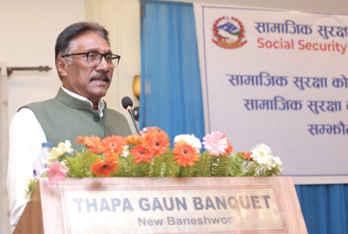 सामाजिक सुरक्षालाई आईएलओले रोलमोडलको रुपमा अगाडि बढाउन खोजेको छः श्रममन्त्री भण्डारी