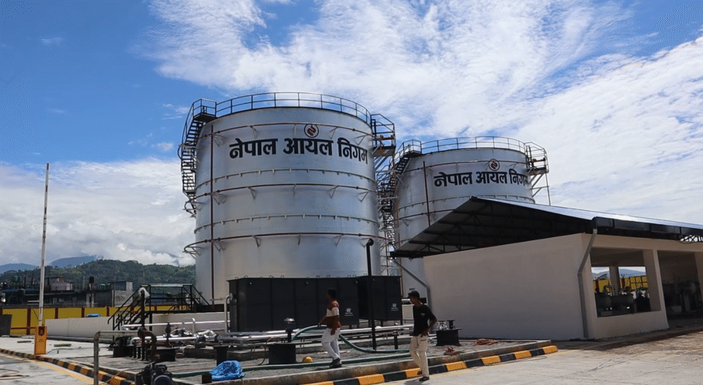 पोखरा विमानस्थलमा ३६ लाख लिटरको हवाई इन्धन डिपो निर्माण