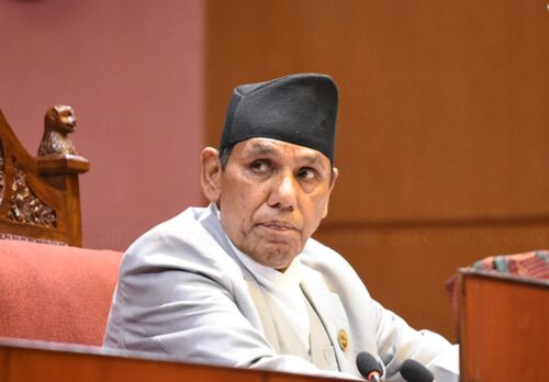राष्ट्रिय सभा बैठक शून्य समयमा सांसदको प्रश्न , ‘बाहेक’ भन्ने शब्द कसले कहाँबाट किन थप गरे जवाफ चाहियो