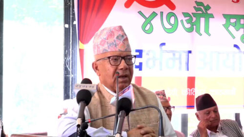 कम्युनिष्ट आन्दोलनको भविष्य अझै छः अध्यक्ष नेपाल