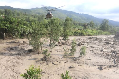 रसुवामा बाढी: हिमताल विस्फोट हुनसक्ने अनुमान