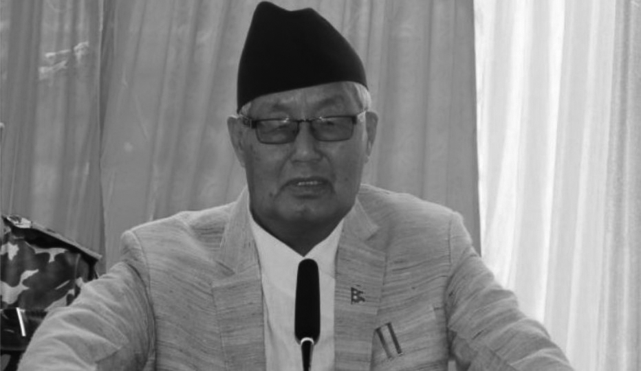 गण्डकी प्रदेशका पूर्वप्रमुख पृथ्वीमान गुरुङको निधन