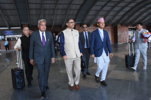 दुई दिने नेपाल भ्रमणका लागि काठमाडौं आइपुगे भारतीय विदेश सचिव मिश्री