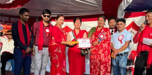 आर्वामा आयोजित खुल्ला तीज गीत प्रतियोगितामा अनु समुह प्रथम