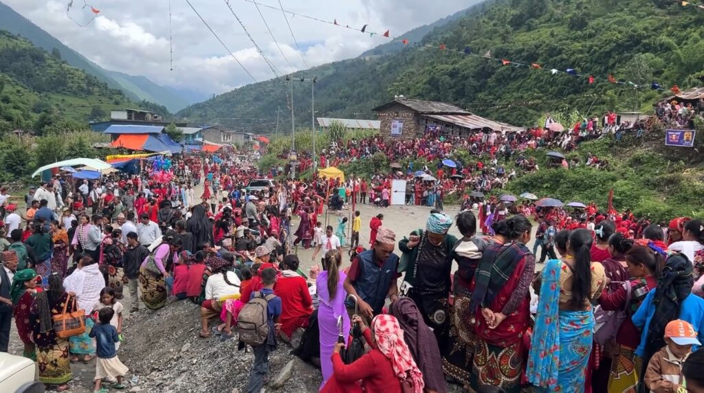 निसीखोलामा ऐतिहासिक तिज मेला सुरु