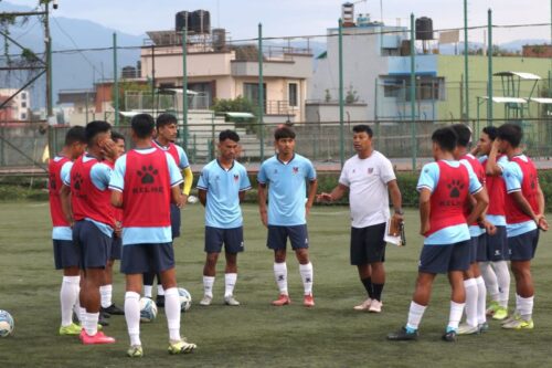 बंगलादेशकोे दुई मैत्रीपूर्ण फुटबलका लागि नेपालको प्रारम्भिक टोली घोषणा
