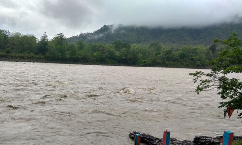 महाकाली नदीमा पानीको जलसतह खतराभन्दा माथि