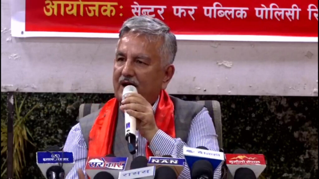 राष्ट्रपतिलाई राजनीतिक दलमा आवद्ध हुन संविधानले रोक्दैनः उपाध्यक्ष पाण्डे