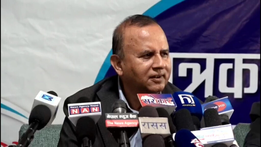 एमालेको विधान महाधिवेशनमा पूर्वराष्ट्रपति भण्डारीको पार्टी सदस्यताबारे छलफल गर्न हुँदैनः शंकर पोखरेल