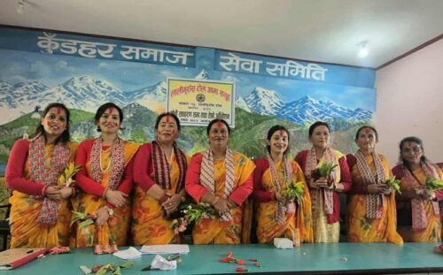 माया गुरूङको अध्यक्षतामा लालीगुराँस टोल आमा समूहको नयाँ नेतृत्व गठन