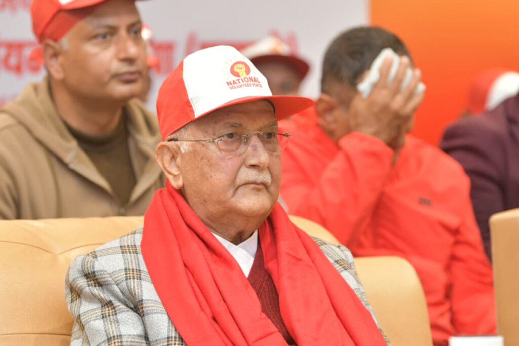 नेशनल भोलेन्टियर फोर्सले देशको सुरक्षा गर्छः ओली