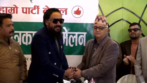 कुलमानको ‘उज्यालो नेपाल पार्टी’ र अभियन्ता सुनारको ‘हाम्रो नेपाल पार्टी’ले एउटै चुनाव चिन्हमा निर्वाचन लड्ने