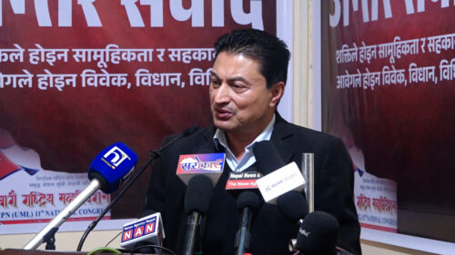 महाधिवेशनमा प्रतिष्पर्धा गर्नेलाई पार्टीको हित नचाहने भन्ने भाष्य खडा गर्न खोजिँदैछः गोकर्ण विष्ट
