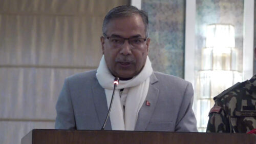 शितलहरका कारण मधेसमा दलित समुदाय पीडामा छन्ः उपराष्ट्रपति यादव