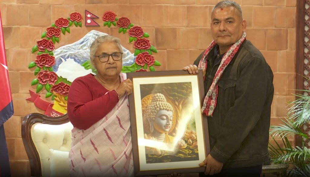 प्रधानमन्त्री कार्की र दुर्गा प्रसाईंबीच भेटः जनताबाट मुद्दा अनुमोदन गराउन आग्रह