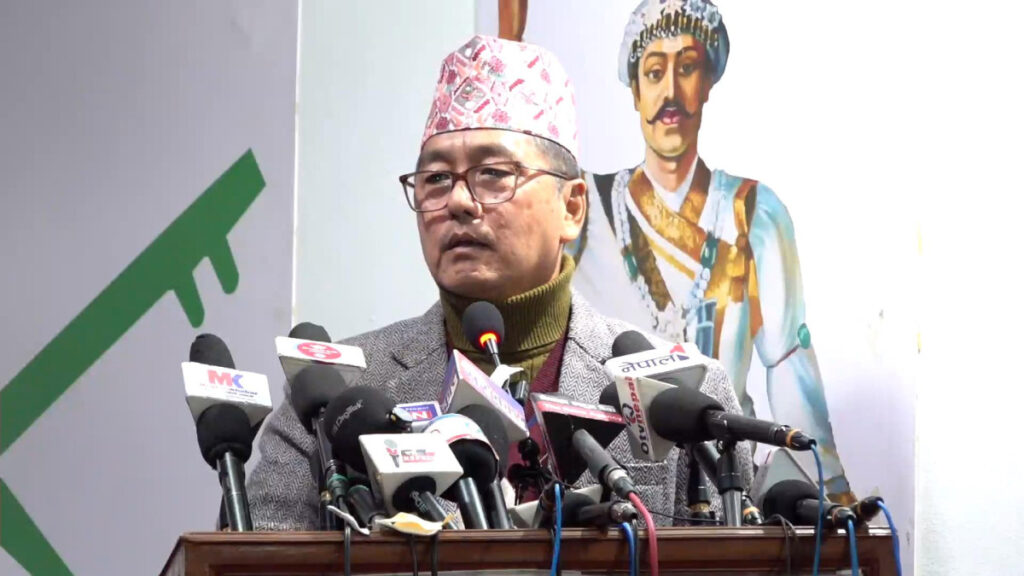 आगामी निर्वाचनमा राप्रपा पहिलो पार्टी बन्नसक्छः अध्यक्ष लिङदेन