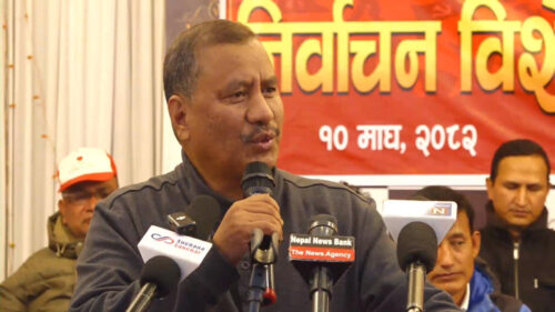 सरकारले सिंगो पार्टीलाई निर्वाचनमा जाने वातावरण बनाएनः महासचिव चन्द