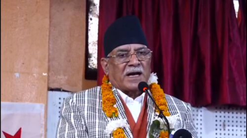 समाजवादको नयाँ सन्देश दिन रुकुम पूर्वबाट उम्मेद्वार बनेँः संयोजक दाहाल