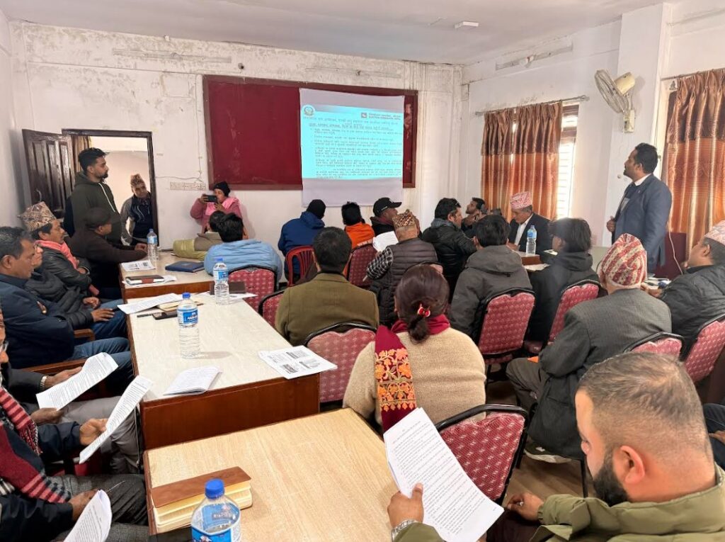 निर्वाचन आचारसंहिता पालना गर्ने म्याग्दीका उम्मेदवारको प्रतिवद्धता