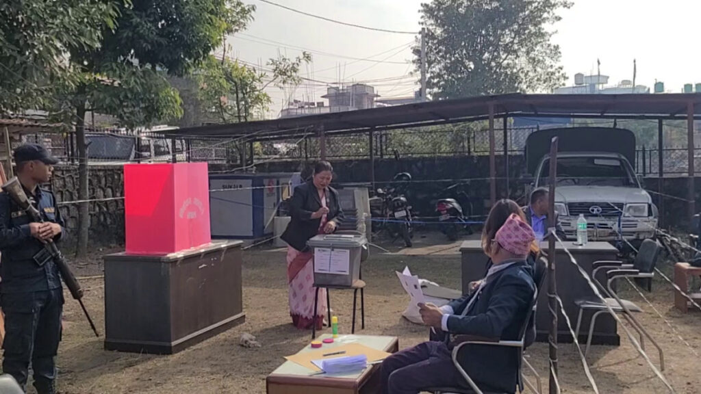 राष्ट्रिय सभा सदस्य निर्वाचनका लागि गण्डकी प्रदेशमा मतदान जारी