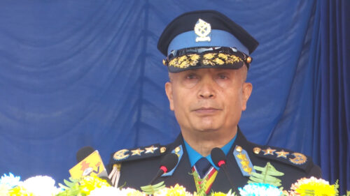 नेपाल प्रहरी धुलो टक्टक्याउँदै उठेर नागरिकको सेवामा समर्पित छः प्रहरी महानिरीक्षक कार्की
