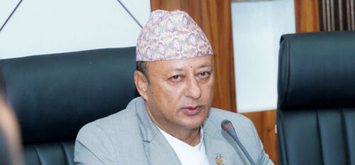 कांग्रेस नेता एवं पूर्वमन्त्री दीपक खड्का पक्राउ