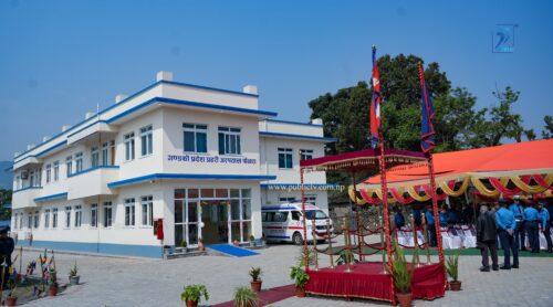 ४ करोड ८४ लाखमा बन्यो प्रदेश प्रहरी अस्पताल