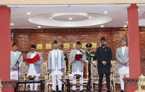 प्रधानन्यायाधीश शर्माले लिए पद तथा गोपनीयताको शपथ