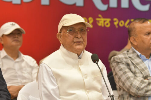 प्रधानमन्त्रीका अभिव्यक्ति राष्ट्रघाती र कुटनीतिक मर्यादा विपरितः अध्यक्ष ओली
