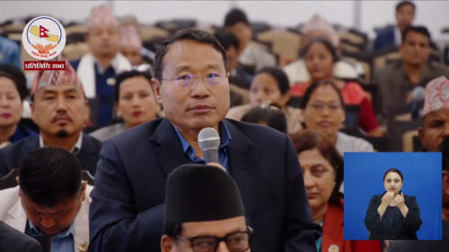 सदनको गतिरोध अन्त्यका लागि सभामुखले आवश्यक वातावरण बनाउनुपर्दछः वर्षमान पुन