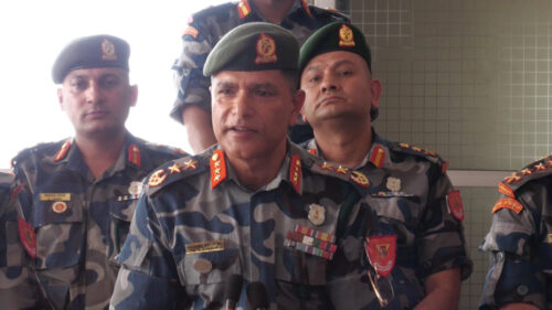 सशस्त्र प्रहरीमा आर्थिक सुशासन र सीमा सुरक्षालाई प्राथमिकता दिने महानिरीक्षक पौडेलको प्रतिवद्धता