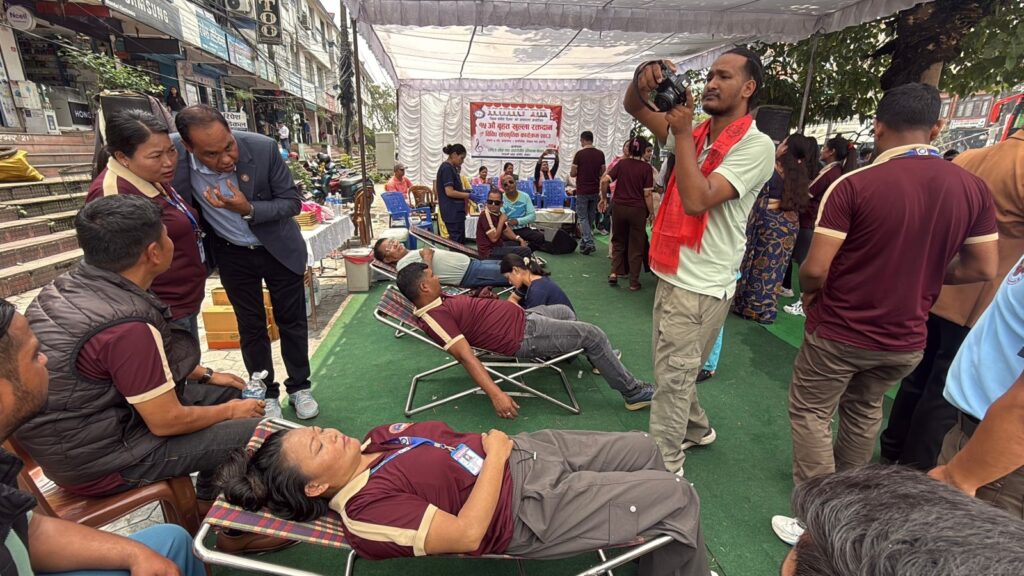 विश्व संगीत दिवसमा पोखरामा रक्तदान तथा सांस्कृतिक कार्यक्रम सम्पन्न, ५२ युनिट रगत संकलन