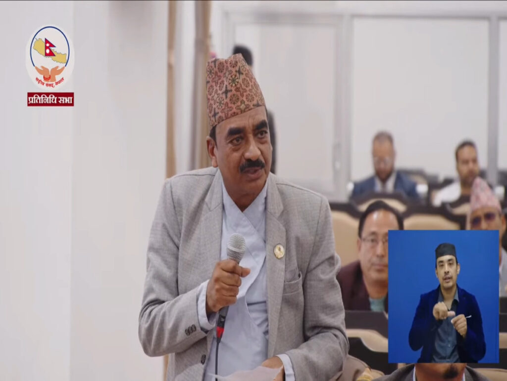 प्रधानमन्त्रीको विवादास्पद अभिव्यक्ति तत्काल संसद्को रेकर्डबाट हटाउन सांसद ताहिर अली भाटको माग
