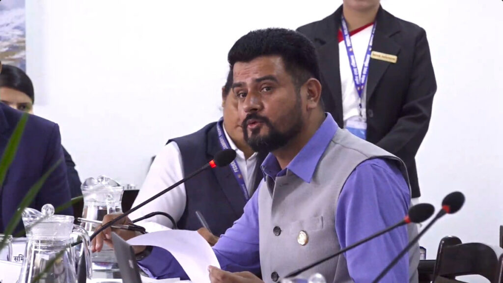 निर्वाचन प्रणाली र सुरक्षा निकायको भुमिकामाथि सांसद खत्रीको प्रश्न