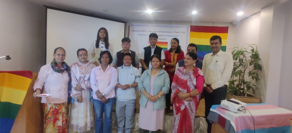 यौनिक तथा लैङ्गिक अल्पसंख्यक समुदायको अधिकारका लागि गण्डकीमा पैरवी समूह गठन, केशु भुजेल संयोजक