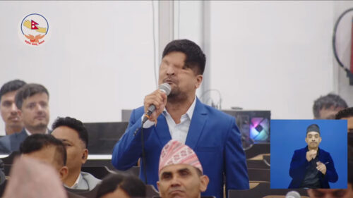 कर्णाली राजमार्गमा भएको दुर्घटनाबारे रास्वपा सांसद प्रसाईंले मागे गृहमन्त्रीको जवाफ