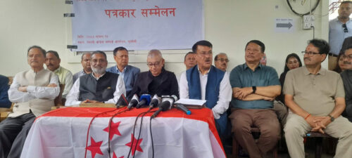 काँग्रेस संस्थापनइतर समूहद्वारा डा. शशांक कोईरालाको संयोजकत्वमा ५५१ सदस्यीय ‘राष्ट्रिय भेला आयोजक समिति’ घोषणा
